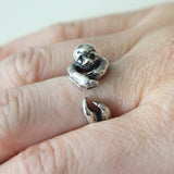 Sloth Ring in Solid Bronze