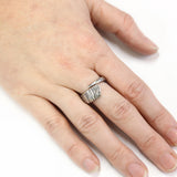Ram Horn Ring – Artisan Crafted Bronze Ring With Natural Texture & Leadership Jewelry