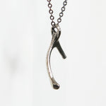 Small Wish Bone Necklace - Moon Raven Designs