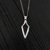 Sterling Silver Pendant - Broadhead Hunting Necklace | Handmade Archery Jewelry Gift