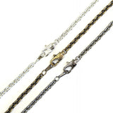 3mm Chain - Heavy Duty Replacement Jewelry Chain with Durable Lobster Clasp