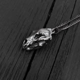 Grizzly Bear Skull Necklace