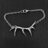 Deer Antler Bracelet - Handcrafted Rustic Style Elk Antler Jewelry For Men & Women