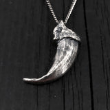 Wolf Claw Necklace - Handcrafted Timber Wolf Jewelry With Natural Claw Pendant