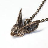 Fennec Fox Necklace – Handcrafted Fox Pendant by Moon Raven Designs