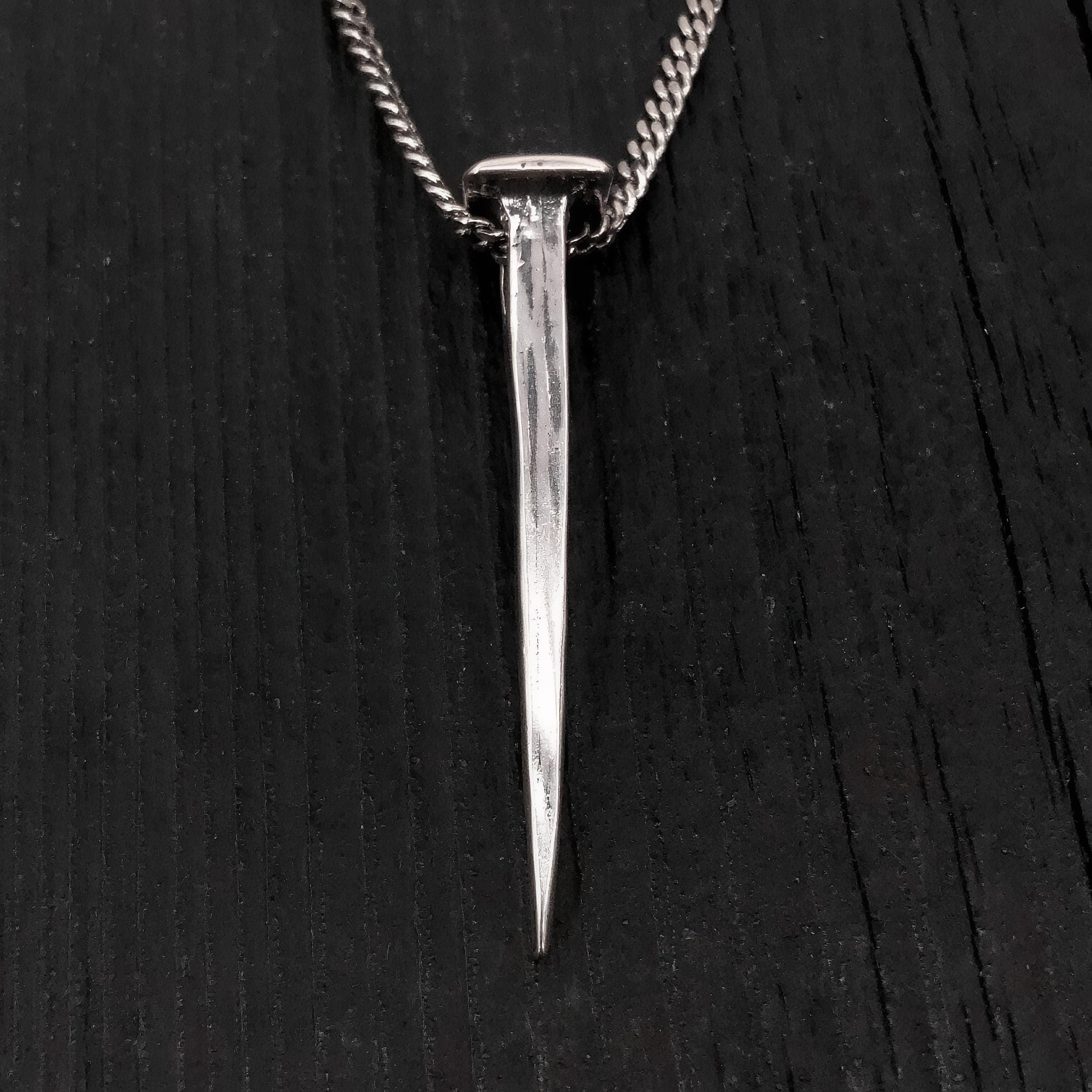 Eschat Pinn Pendant Necklace - The Final Stake - Moon Raven Designs