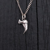 Cat Claw Necklace - Sterling Silver Charm With Oxidized Finish Pendant