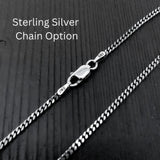 Moose Antler Necklace – Sterling Silver Rustic Style Animal Pendant Jewelry