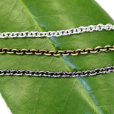 3mm Chain - Heavy Duty Replacement Jewelry Chain with Durable Lobster Clasp