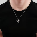 Silver Bison Necklace – Handcrafted Sterling Silver Jewelry With Bison Skull Pendant