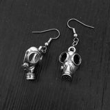 Gas Mask Earrings