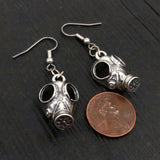 Gas Mask Earrings