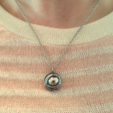 Eye of the Raven Protection Amulet Necklace - Moon Raven Designs