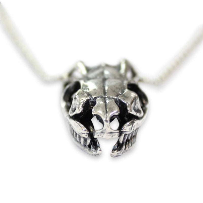 Python Skull Pendant Necklace - Moon Raven Designs