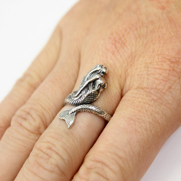 Mermaid Ring - Moon Raven Designs