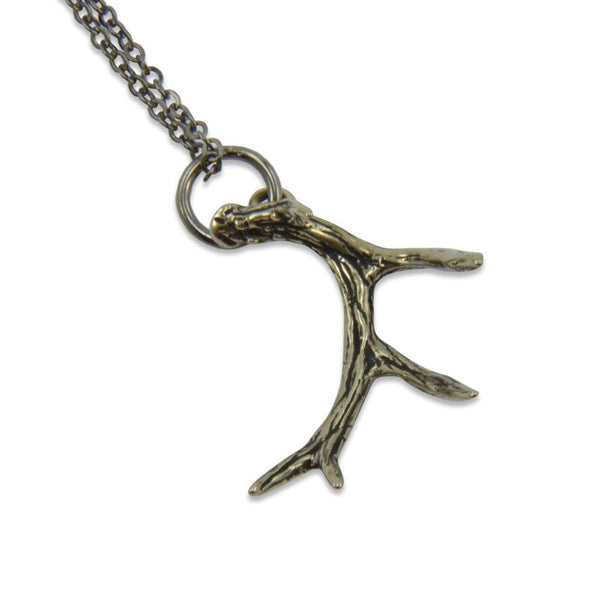 Deer Antler Necklace - Moon Raven Designs