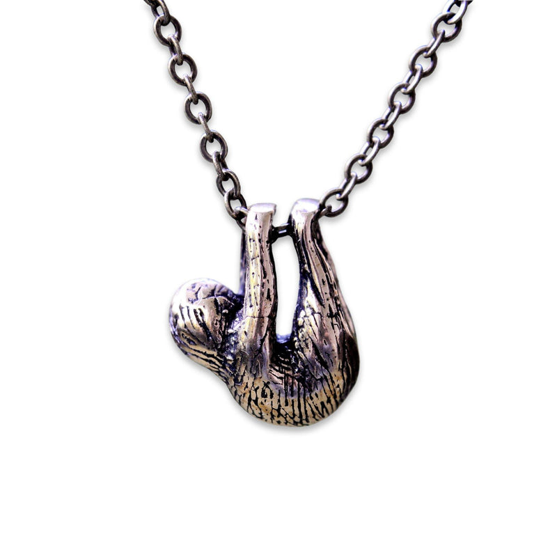 Sloth Pendant Necklace - Moon Raven Designs