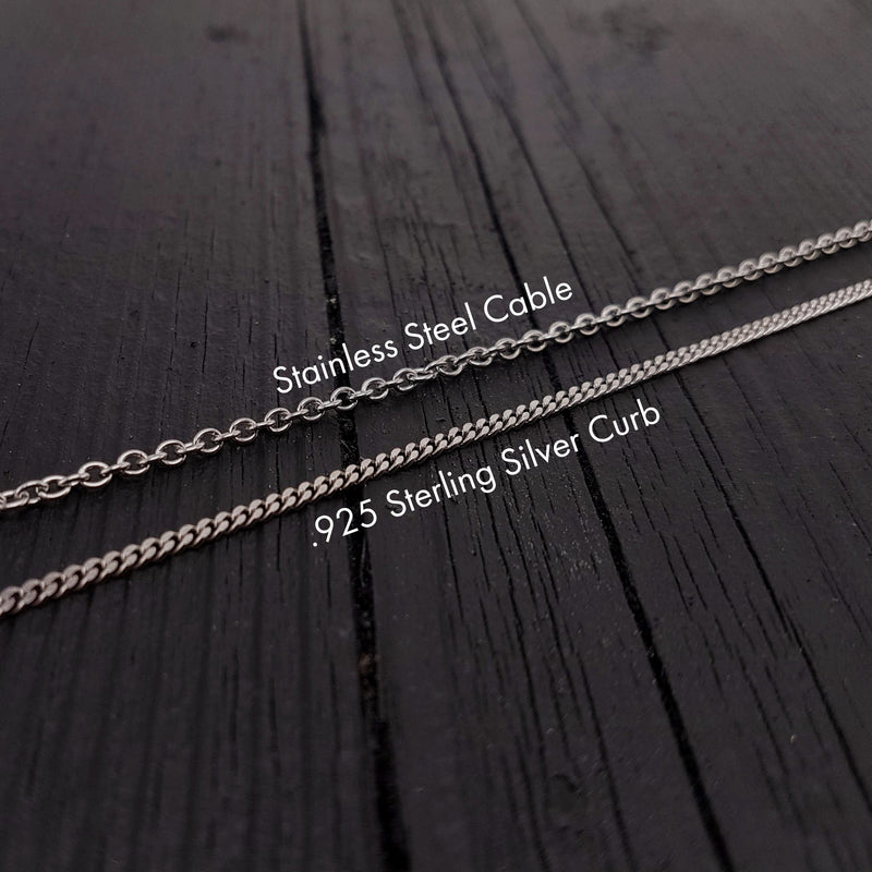 3D Auryn Ouroboros Pendant Necklace - Sterling Silver